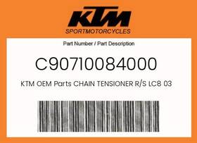 Ktm C90710084000 Genuine Chain Tensioner R/s Lc8 03 -