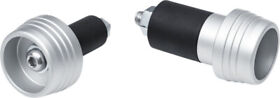 3817 Kuryakyn Rear Axle Slider Silver