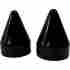 La-7811-00b La Choppers Black Spikes Axle Caps For 1996-2015 Harley Softail Dyna Touring Xl
