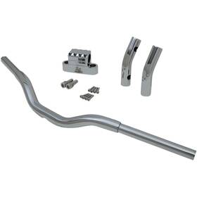 La-7336-06 La Choppers Chrome 9 Inch Kage Fighter Handlebar With Pullback