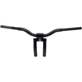 La-7336-06b La Choppers Black 9 Inch Kage Fighter Handlebar With Pullback