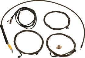 La-8059kt3-08m La Choppers Cable Kit - Stock Handlebars Midnight
