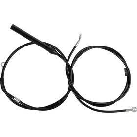 La-8062kt-13b La Choppers Cable/brake Line Kit - 12 Inch 14 Ape Hanger Handlebars Black Vinyl
