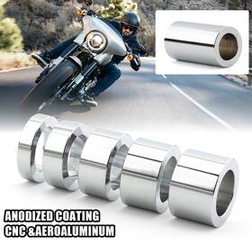 06001-0016c-fma28 Lenkdou Aluminum Wheel Axle Spacer Kit 3/4 Inch Id 1-1/8 Od For Harley Bobber Softail Dyna