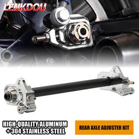 06002-0030c-fm Lenkdou Aluminum Motorcycle Rear Axle Adjuster Kit For Harley Road Glide King 09-23