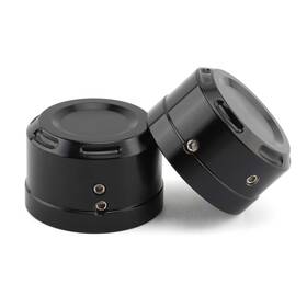 Mp06-001-0033bl1 Lenkdou For Harley Black Rear Axle Cover Bolt Nut Cap Softail 2018-2023 Breakout Fatboy