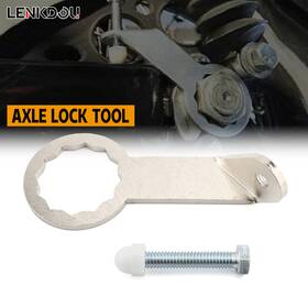 Mp06-001-0034sl1 Lenkdou Axle Lock Tool For Big Twin Model Harley Softail Dyna Touring Sportster 2002-17