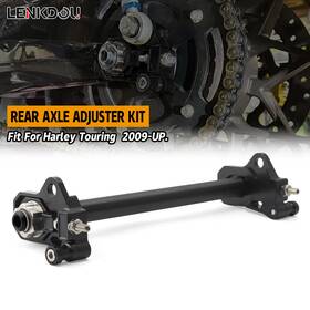 Mp06-002-0030b-dt Lenkdou Rear Axle Adjust Bracket Kit For Harley Touring Electra Road Glide Ultra 2009-24