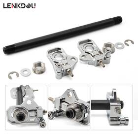 Mp06-002-0030c-dt Lenkdou For Harley 0117-0028m-b Rear Bearing Axle Adjuster Electra Road Glide King
