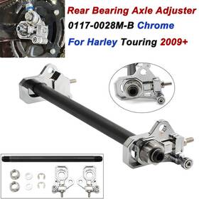 Mp06-002-0030c-im Lenkdou Rear Bearing Axle Adjuster Kit For Harley Electra Road Glide 0117-0028m-b Chrome