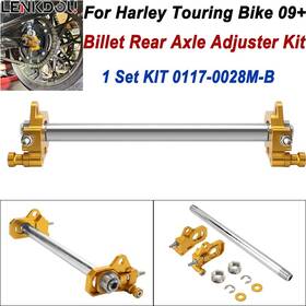 Mp06-002-0030gcl1 Lenkdou Aluminum Rear Axle Adjuster Kit For Harley Touring Road King Street Glide 09-25