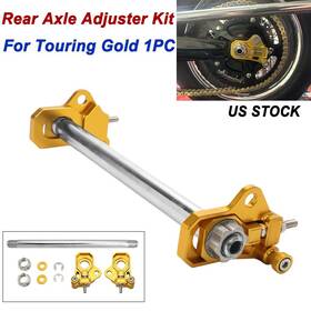 Mp06-002-0030gcleus Lenkdou 1xrear Axle Adjustable Kit Gold For Harley Touring Street Glide Road King 2009