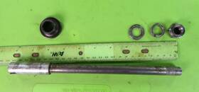 53.50.020 Montesa 1968-1969 Cappra 360 Gp Complete 14 Mm Front Axle P/n 5350.020