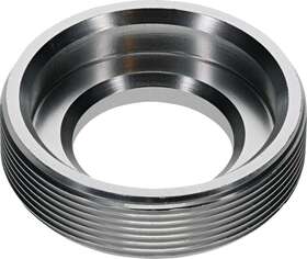 Moose Racing 11-2005 Rear Wheel Bearing Retainer - Silver