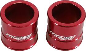 W16-5315r Moose Racing Red Aluminum Front Wheel Spacer Set