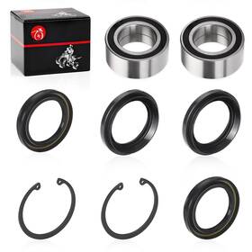 91051-hn8-003 Moto1988 Rear Wheel Bearings Seals Circlip Kit For Honda Rincon 650 680 Trx
