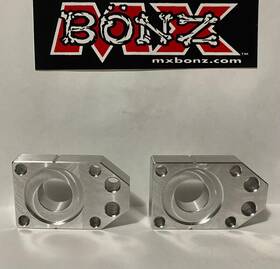 Mxbab17 Mx Bonz Kawasaki Klx230r Rear Wheel Axle Blocks Klx230rs 2020-2025 Chain Adjusters