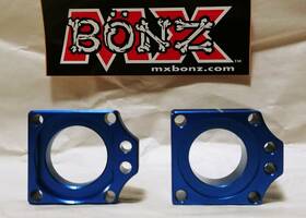Mxbab1bu Mx Bonz Honda Cr250r 2000-2007 Rear Wheel Axle Blocks Cr250 Chain Adjuster