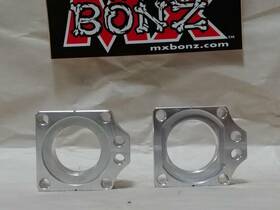 Mxbab1rd Mx Bonz Honda Crf250r 2004-2026 Crf250rwe Rear Wheel Axle Blocks Chain Adjuster Crf250rx