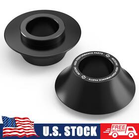 41458-08 Nicecnc 25mm Aluminum Front Axle Spacers For Harley Road King Flhr Flhrc Flhrxs