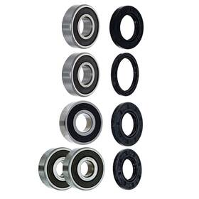 6303-2rdqe6 Niche Mk1008634 Wheel Bearing Seal Kit For Yamaha Fzr400 6204-2rdqe6