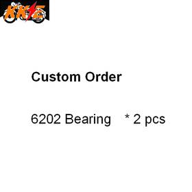 B-6202-2 Nsk 6202 Bearings 2 Pcs For Kke Rear Wheels That Kx85 Kx65