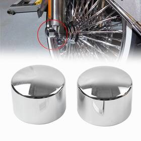 Obox 810000396245 Front Axle Cap Nut Cover For Harley Touring Road King Street Glide Dyna