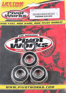 Pwrwk-s30-000 Pivot Works Wheel Bearing Kit Rear Bearing/seal 52-0554