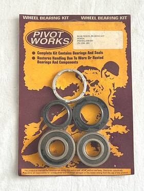 Pwrwk-h08-001 Pivot Works Rwkh08001 Rear Wheel Bearing Kit Honda Cr 125r