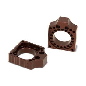 Yab10 Pro Circuit Billet Axle Blocks - Brown