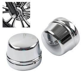 Raimukurijinusa 550747332884 Front Axle Cap Nut Covers For Harley Touring Road King Electra Glide 2000-07