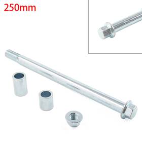 Raimukurijinusa 550747493424 M15x250mm Wheel Axle 2 Spacers Front Rear Back For 125cc 140cc Dirt Bike Us