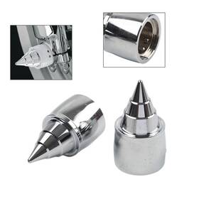 Mp06-001-0027cid Raimukurijinusa Front Axle Cap Nut Covers Fit For Harley Touring 2000-2007 Dyna 2004-2007