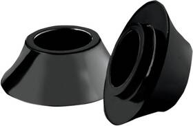 Hd-spcr-1b Rc Components Tapered Front Axle Spacers Black #hd-spcr-1b Harley Davidson