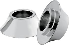 Hd-spcr-2c Rc Components Tapered Front Axle Spacers Chrome #hd-spcr-2c Harley Davidson