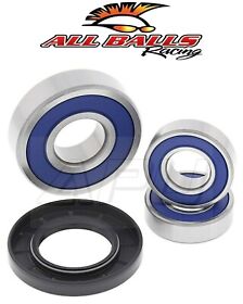 25-1096 Rear Wheel Bearings Suzuki Gsxr750 86-87 All Balls New Free Ship