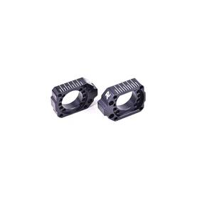 Yz-rab10-ba Ride Engineering Reversible Billet Axle Blocks - Black 25mm