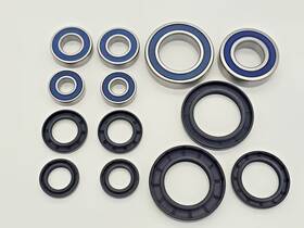 Rj25-749 Rjatv Yamaha Timberwolf Yfb250 2wd 1995-1998 Front And Rear Wheel Bearings Seals