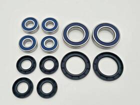 Rjatv Rj25-775 Suzuki Lt185 Quadrunner 1984-1987 Front And Rear Wheel Bearings Seals