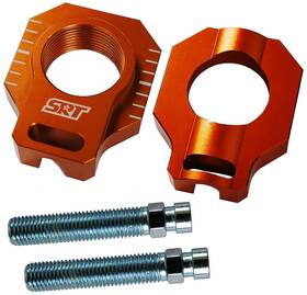 01161 Srt Orange 25mm Axle Blocks Kit For Various Ktm Models