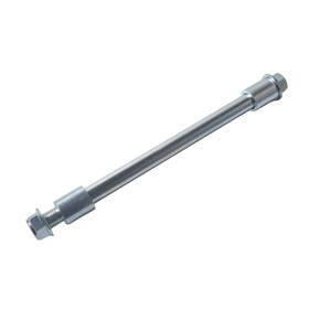 Sthus Am-wb1062 15mm 255mm Rear Wheel Axle With Spacers 15 Millimeters Silver Or Gray