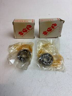 08143-6201b Suzuki 08143-62017 Lot Of 2 Genuine Oem Front Wheel Ball Bearing