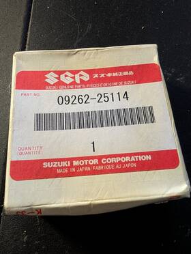 Suzuki 09262-25114 Oem Bearing 25x62x17 Bandit Gsx-r1100 Gsf1200 Rf900