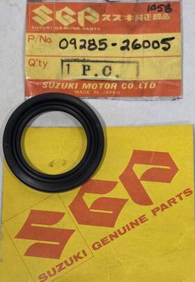 09285-26003 Suzuki 1 Genuine Front Wheel Hub Oil Seal T200 T350 T500 Gt380 Ts400 Gn250 Pe250