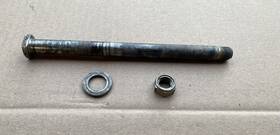 61211-27c00 Suzuki 89-08 Rm250 Rm 250 And Rm125 125 Oem Swingarm Axle Bolt Shaft Spindle Pivot Nut