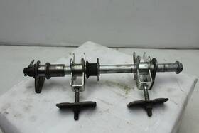 61410-19c01 Suzuki 1993 Katana 600 Gsx600 Rear Wheel Axle With Adjusters Sb38 01