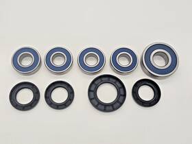 Rj25-571 Suzuki Gsx650f Katana 2008-2009 Front And Rear Wheel Bearings Seals