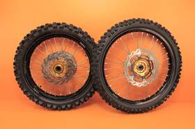 Sr-nhb-14067a-256e63 Suzuki 2005-2021 Rmz450 Rmz 450 Tusk Impact Front Rear Wheel Set Hub Rim Spokes Tire