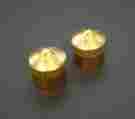Tac100-g5 Accutronix Acxcutronix Brass Gothic 3 4 Front Axle Caps For Harley Davidson Motorcycle
