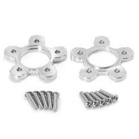 Hd-fl-001-fb Tarazon 10mm Thick Rotor Pulley Spacer Touring 1984-2008 Only Fit Our Fat Spoke Wheel